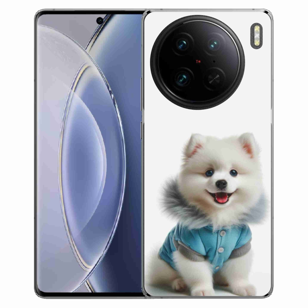 Gelový kryt mmCase na Vivo X90 Pro - pomeranian