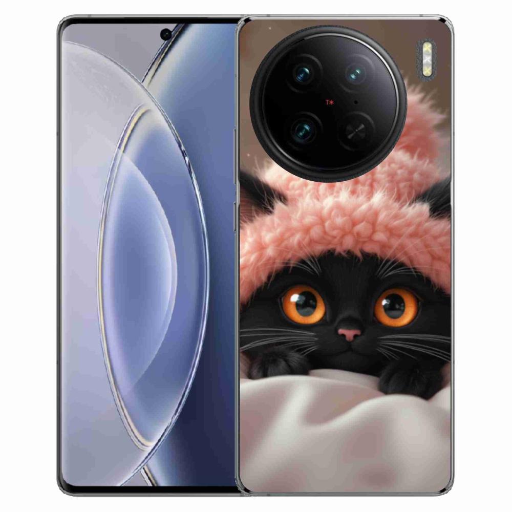 Gelový kryt mmCase na Vivo X90 Pro - roztomilé kotě 7