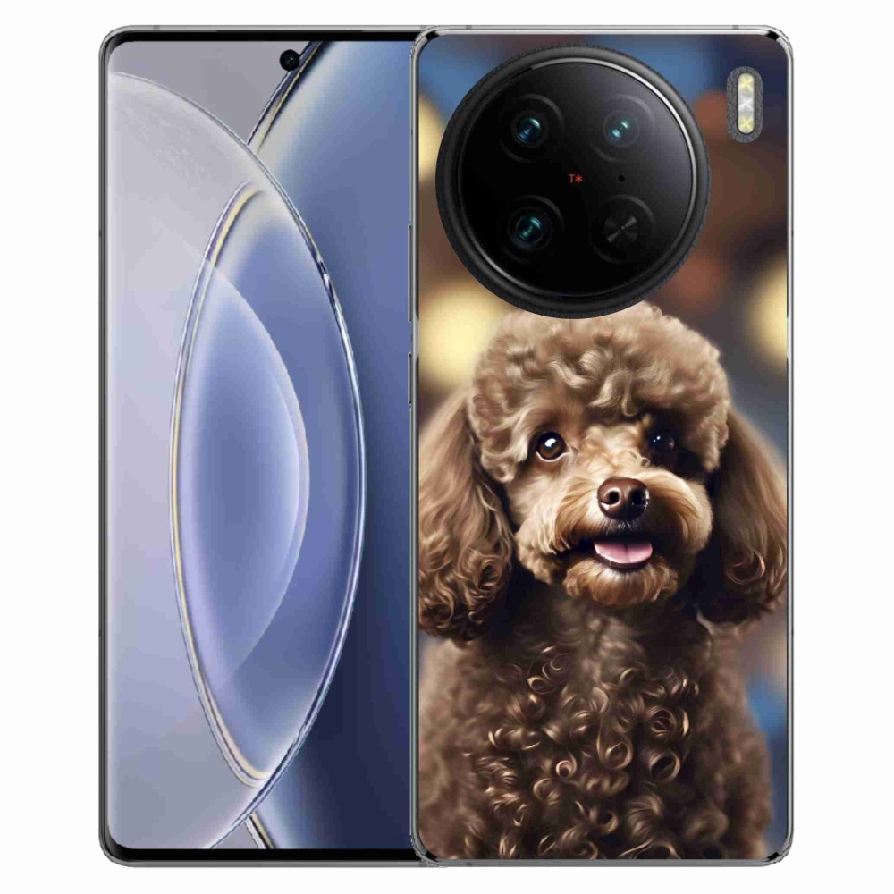 Gelový kryt mmCase na Vivo X90 Pro - roztomilý pudl