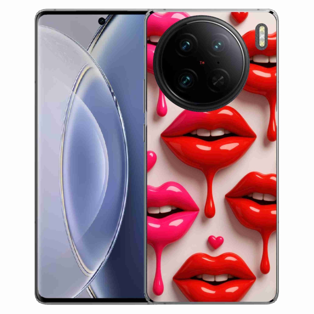 Gelový kryt mmCase na Vivo X90 Pro - rty 2