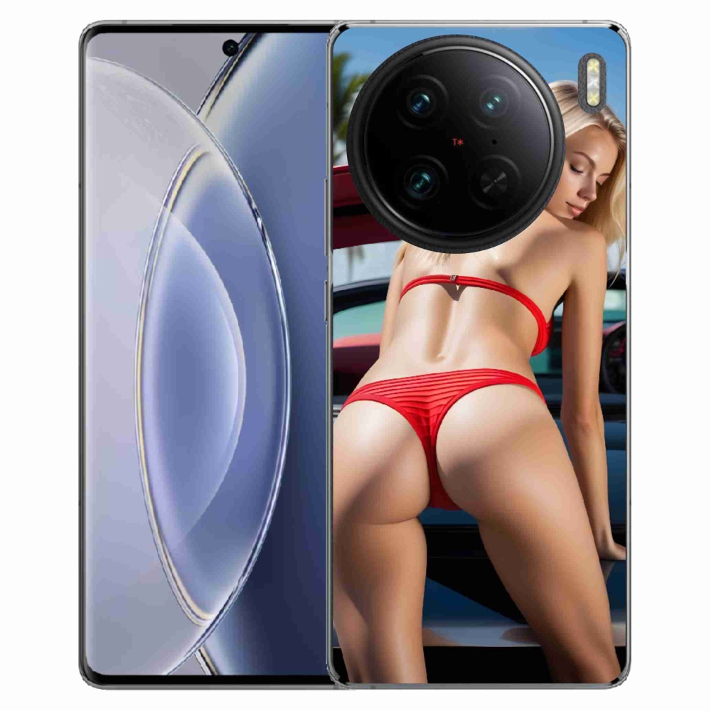 Gelový kryt mmCase na Vivo X90 Pro - sexy žena 2