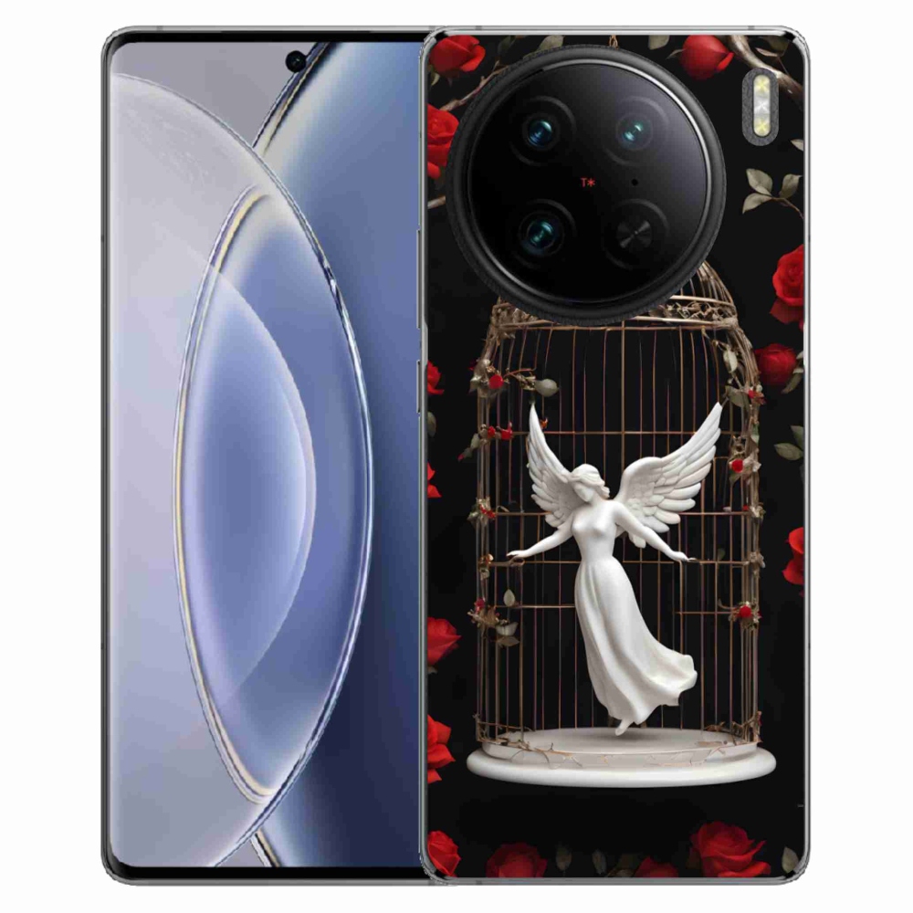 Gelový kryt mmCase na Vivo X90 Pro - uvězněný anděl