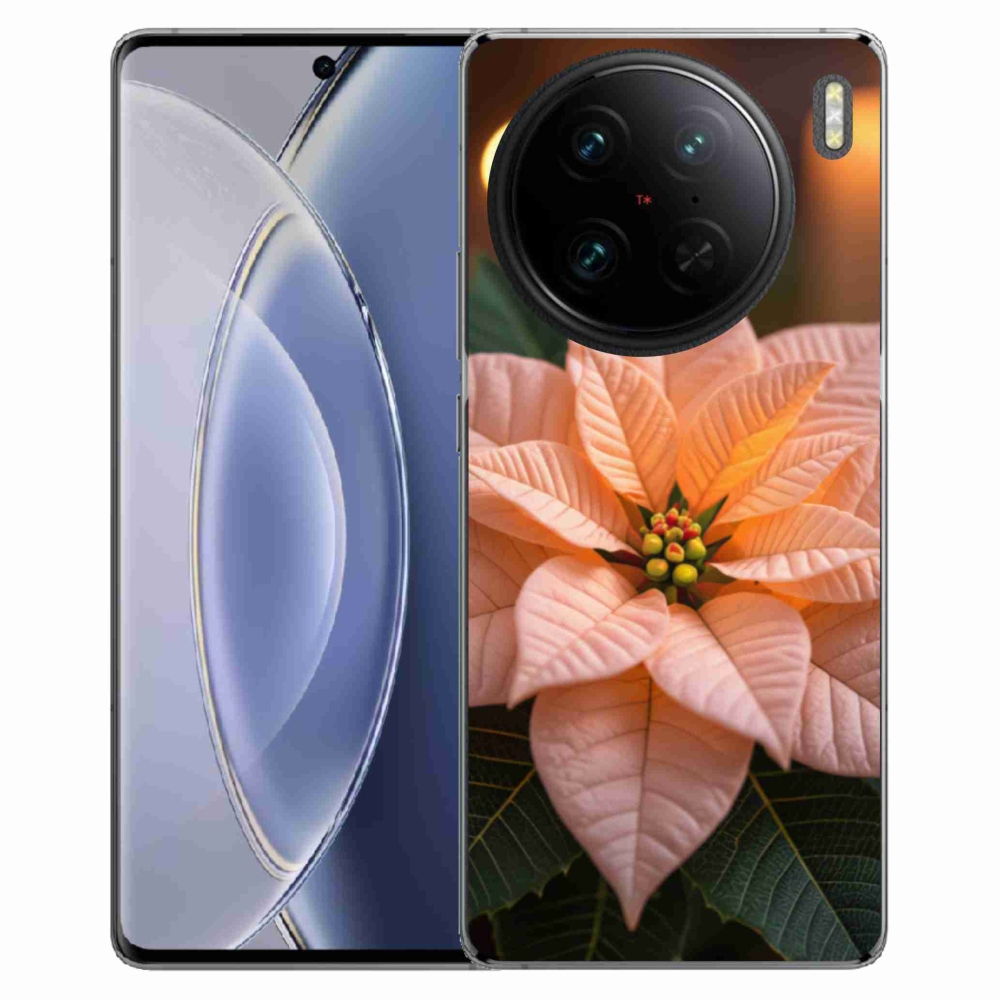 Gelový kryt mmCase na Vivo X90 Pro - vánoční hvězda
