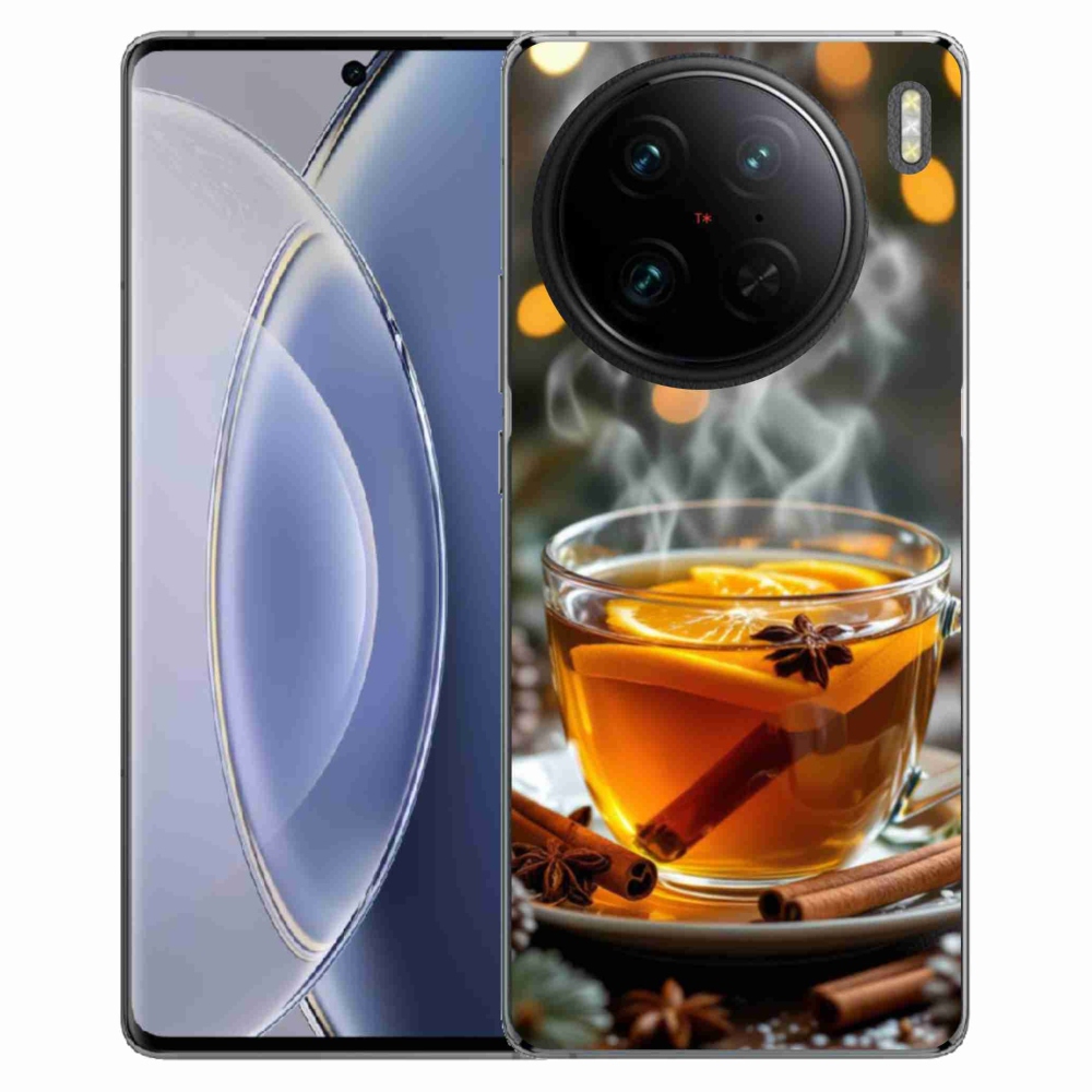Gelový kryt mmCase na Vivo X90 Pro - vánoční punč