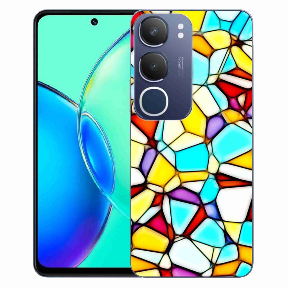 Gelový kryt mmCase na Vivo Y19S - abstraktní motiv 40