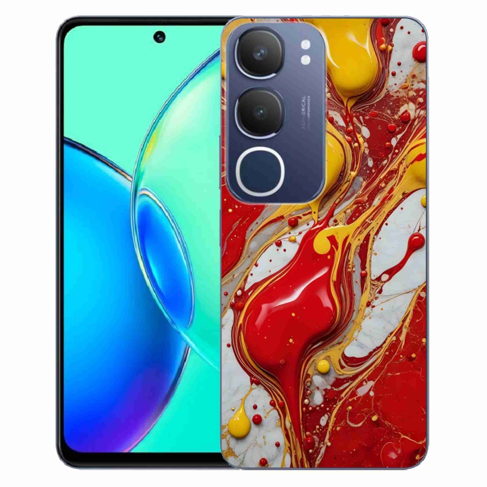 Gelový kryt mmCase na Vivo Y19S - abstraktní motiv 42