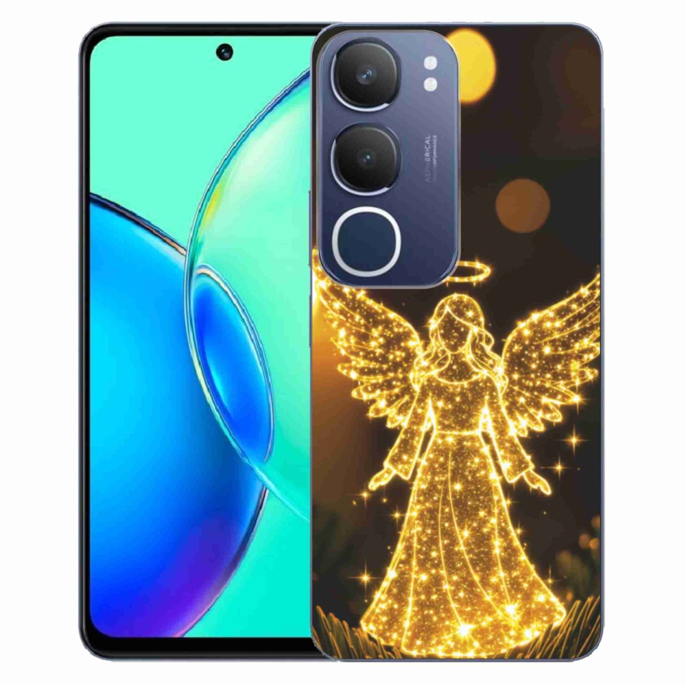 Gelový kryt mmCase na Vivo Y19S - anděl