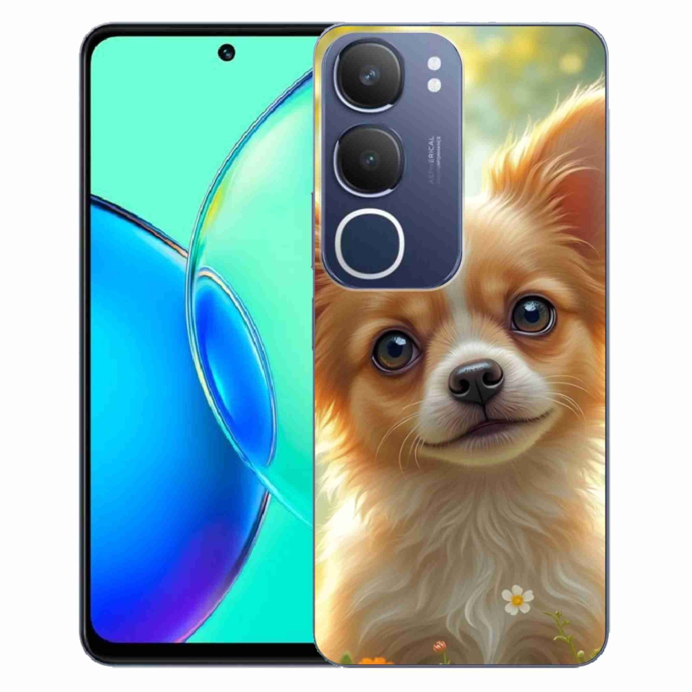 Gelový kryt mmCase na Vivo Y19S - čivava 5