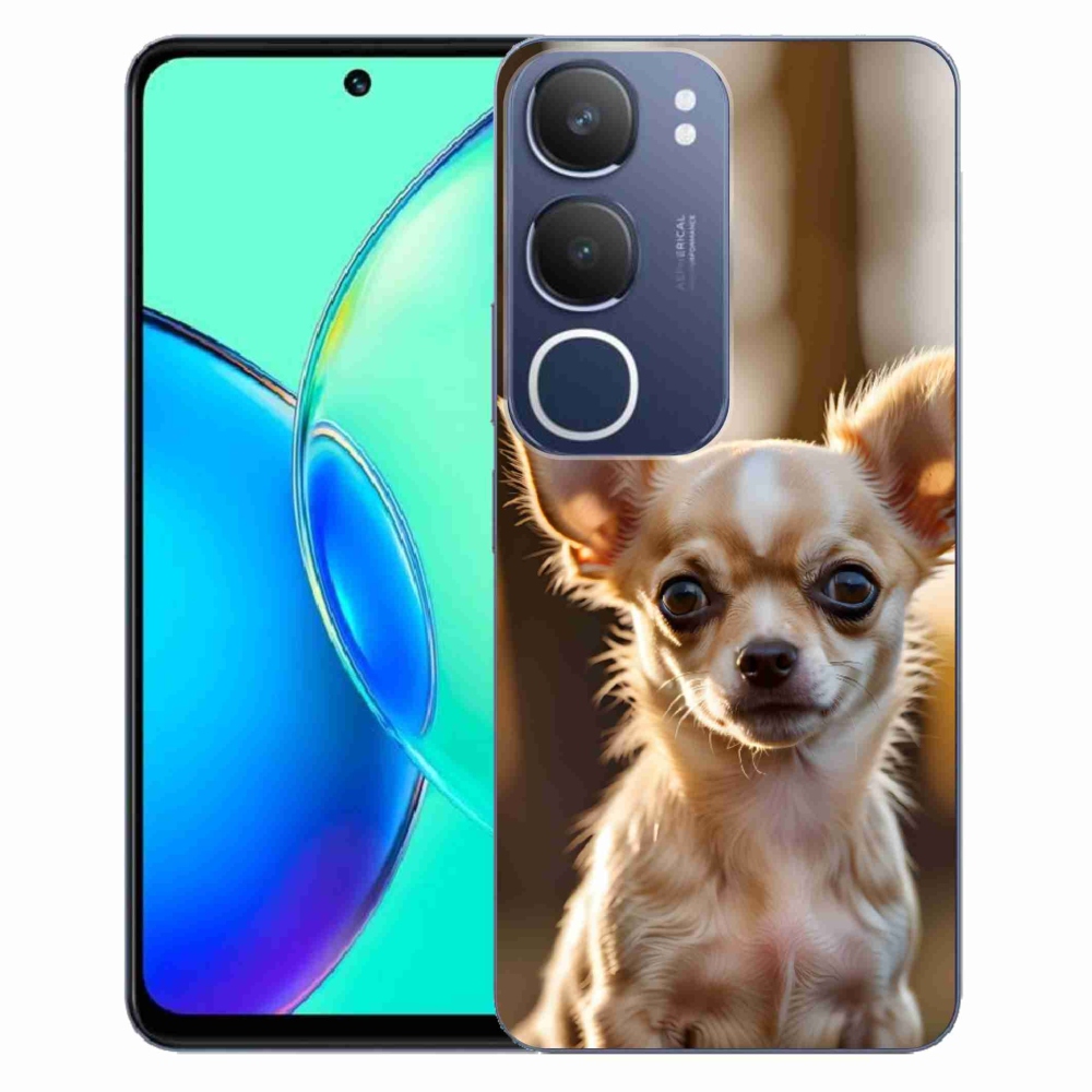 Gelový kryt mmCase na Vivo Y19S - čivava 6
