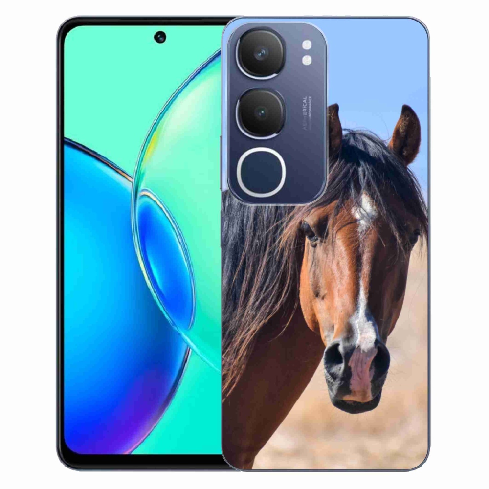 Gelový kryt mmCase na Vivo Y19S - klidný kůň