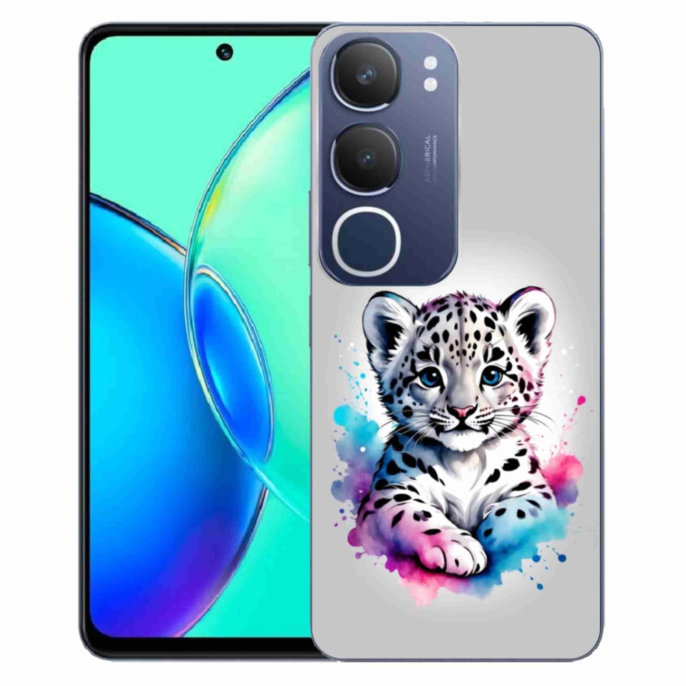 Gelový kryt mmCase na Vivo Y19S - levhartí mládě