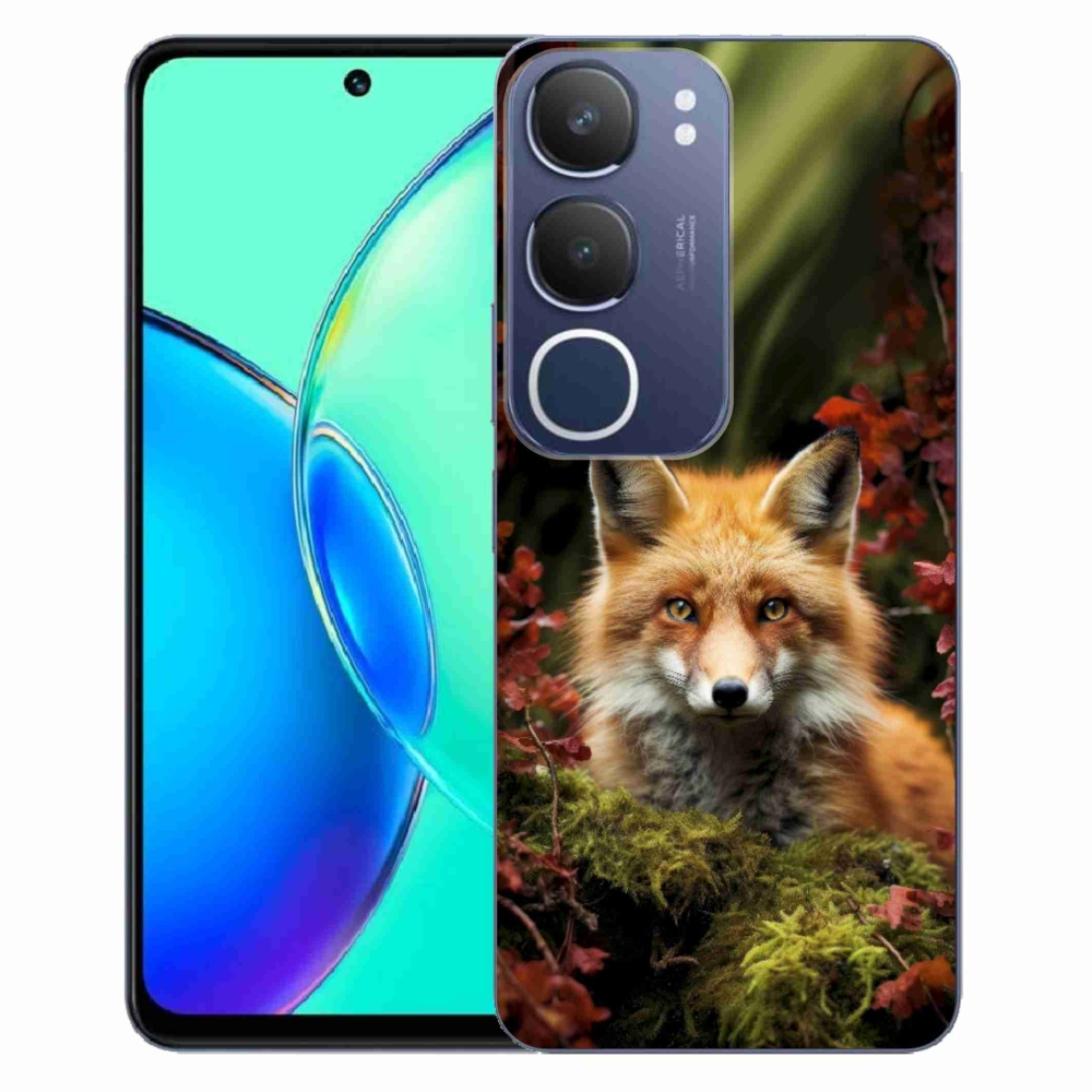 Gelový kryt mmCase na Vivo Y19S - liška v lese