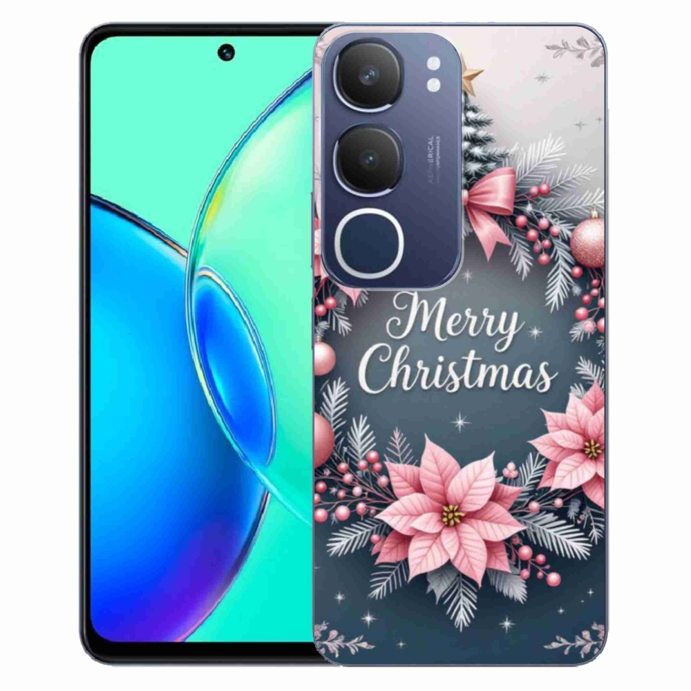 Gelový kryt mmCase na Vivo Y19S - merry christmas
