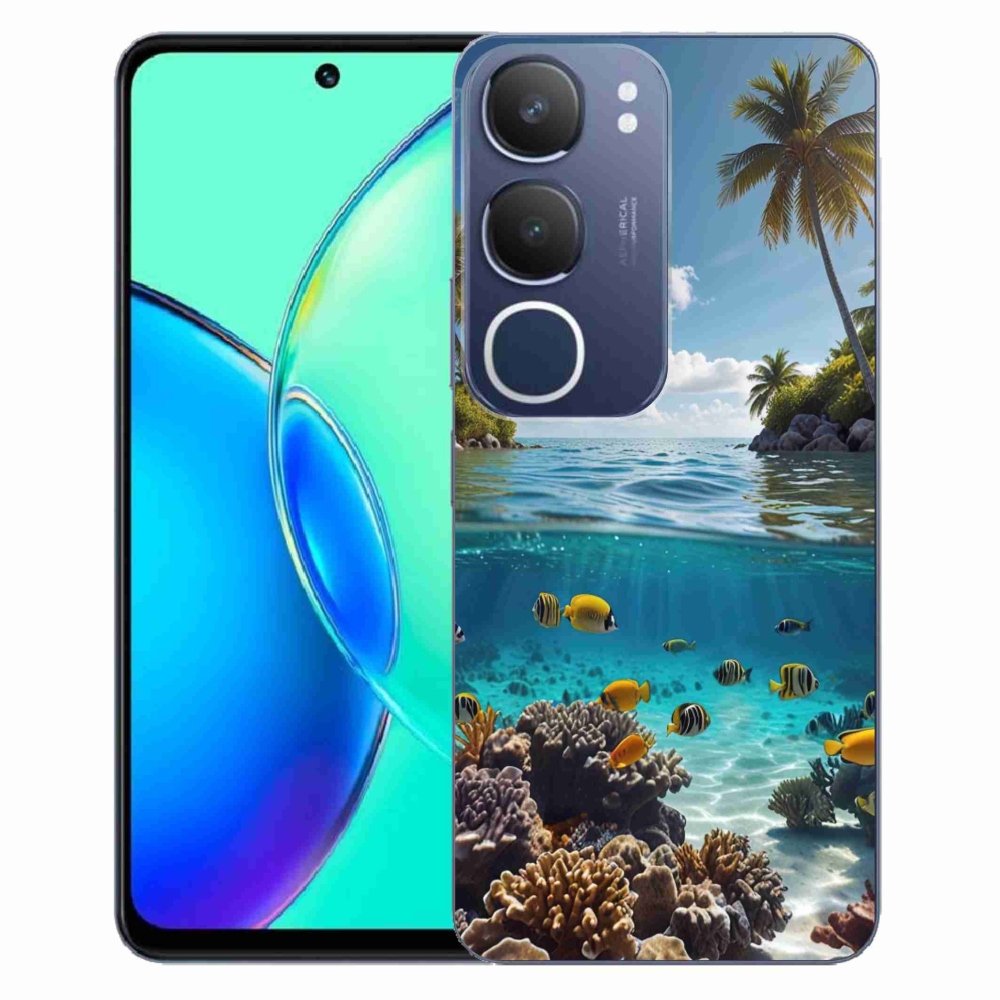 Gelový kryt mmCase na Vivo Y19S - mořský svět 4