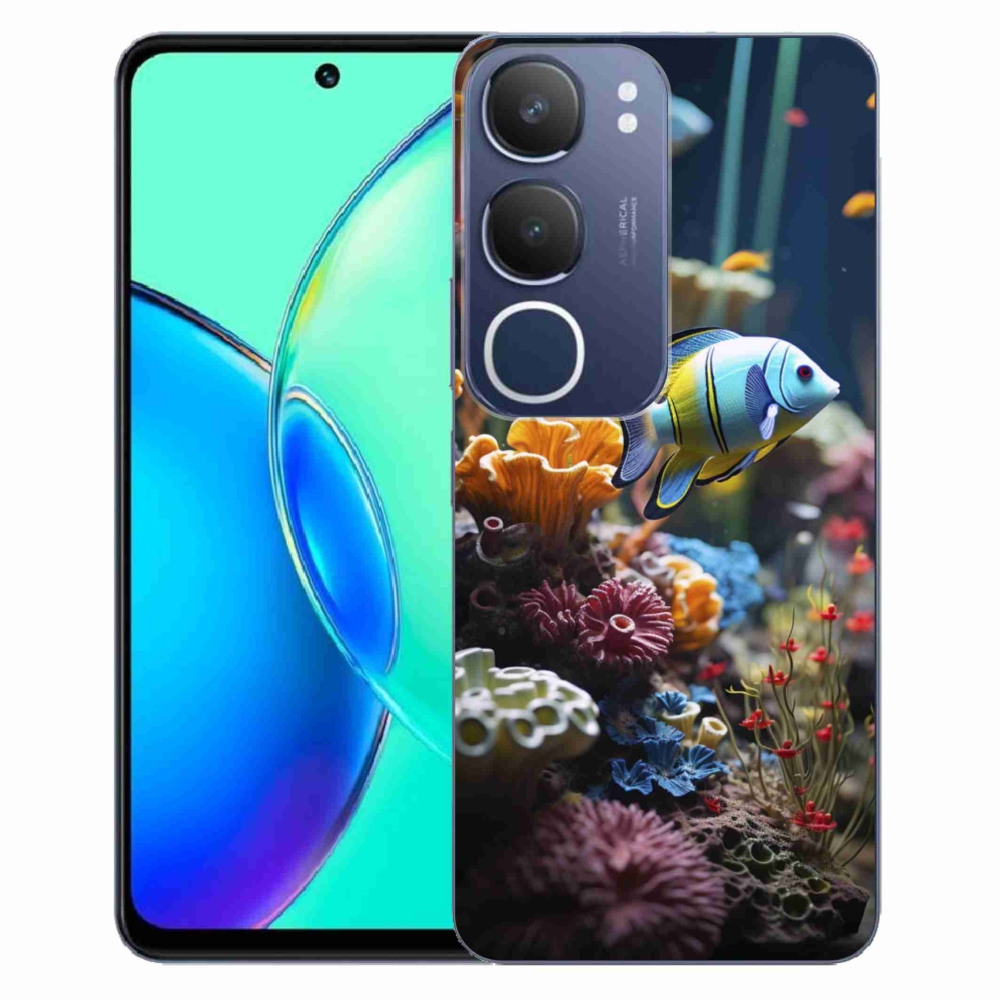 Gelový kryt mmCase na Vivo Y19S - mořský svět 5