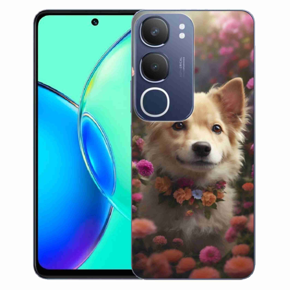 Gelový kryt mmCase na Vivo Y19S - německý špic