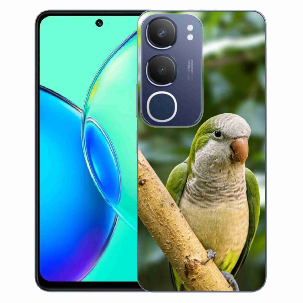 Gelový kryt mmCase na Vivo Y19S - papoušek mníšek