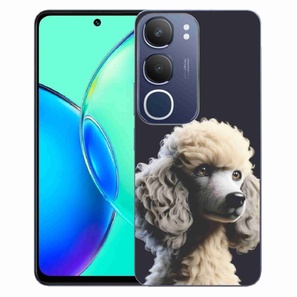 Gelový kryt mmCase na Vivo Y19S - pudl