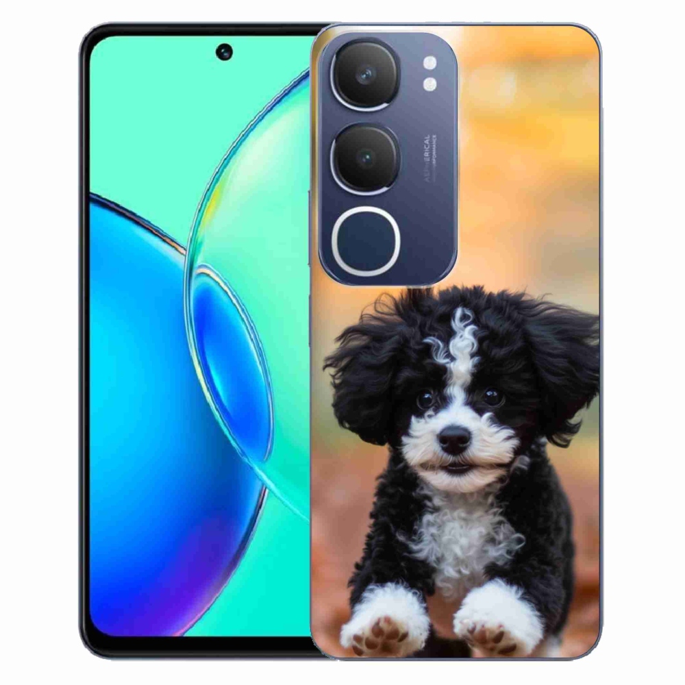 Gelový kryt mmCase na Vivo Y19S - roztomilé štěně 2