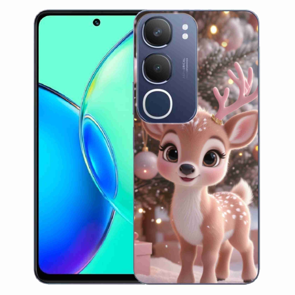 Gelový kryt mmCase na Vivo Y19S - roztomilý sob