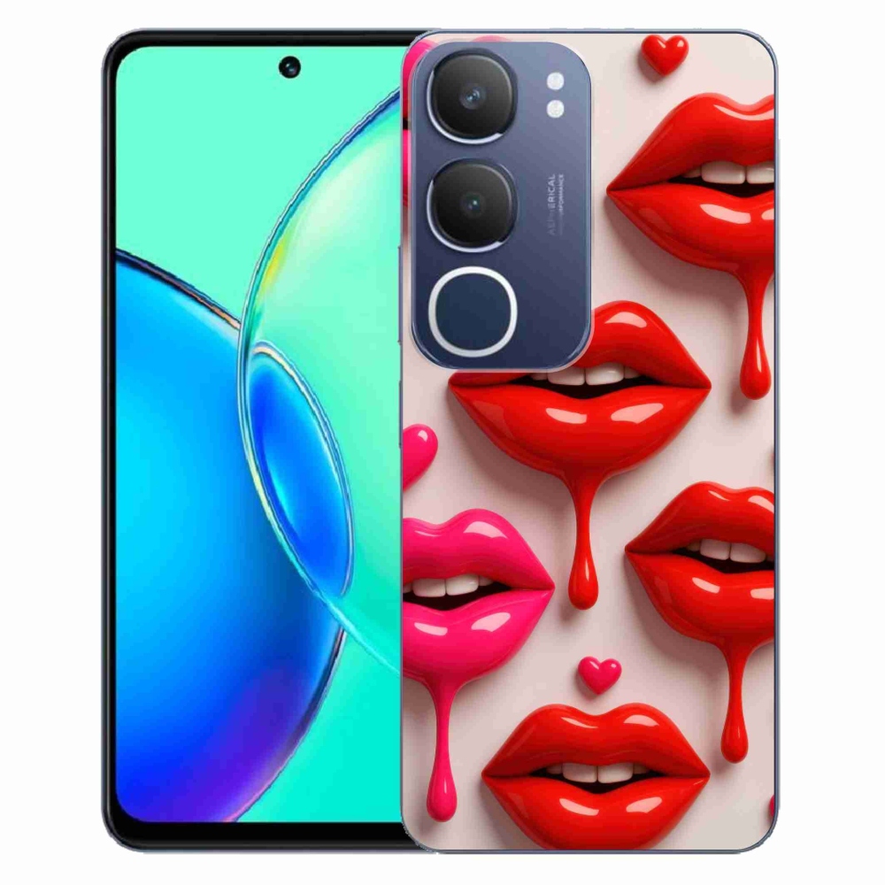 Gelový kryt mmCase na Vivo Y19S - rty 2
