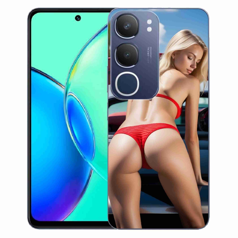 Gelový kryt mmCase na Vivo Y19S - sexy žena 2