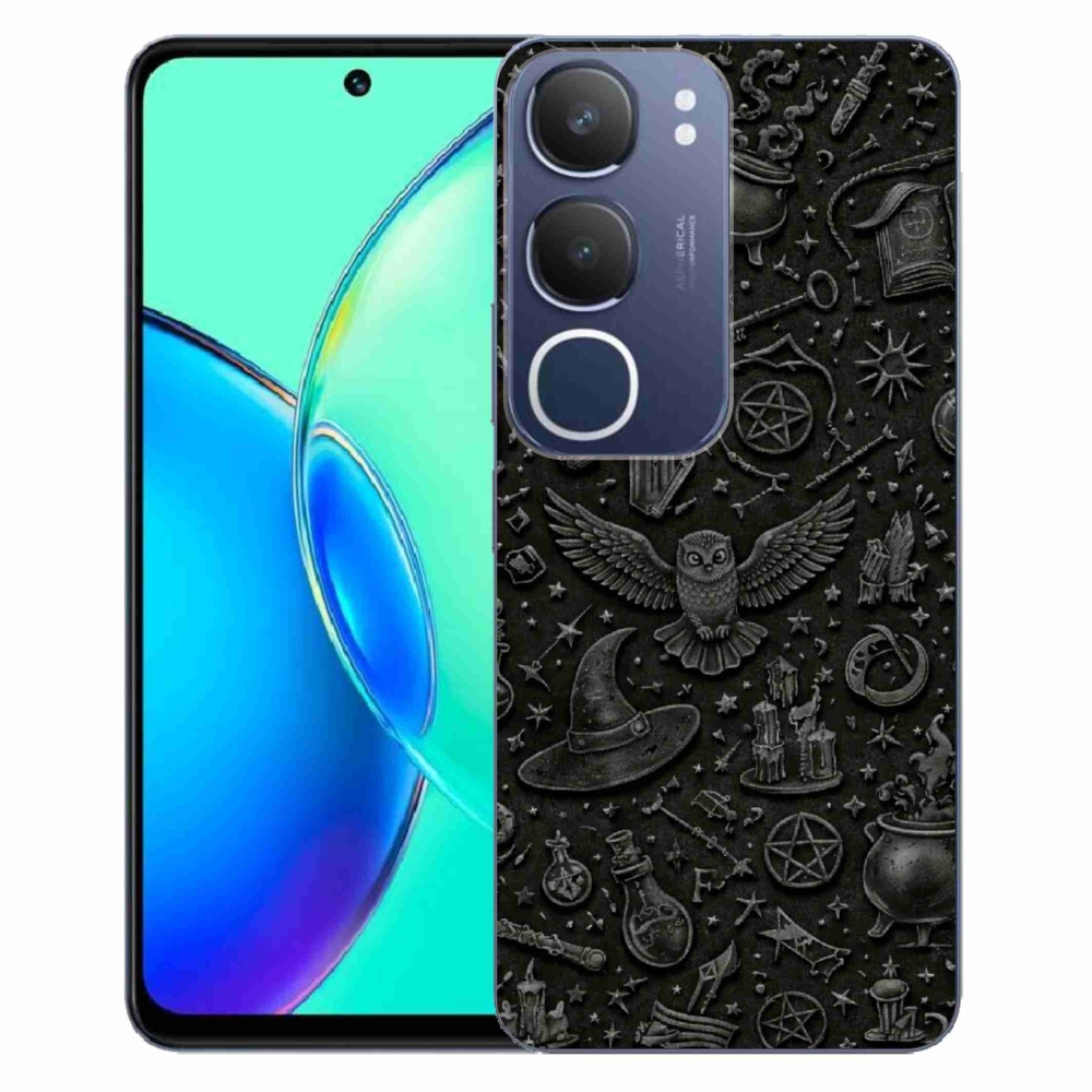 Gelový kryt mmCase na Vivo Y19S - tmavý magický svět