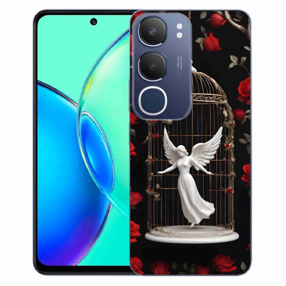 Gelový kryt mmCase na Vivo Y19S - uvězněný anděl