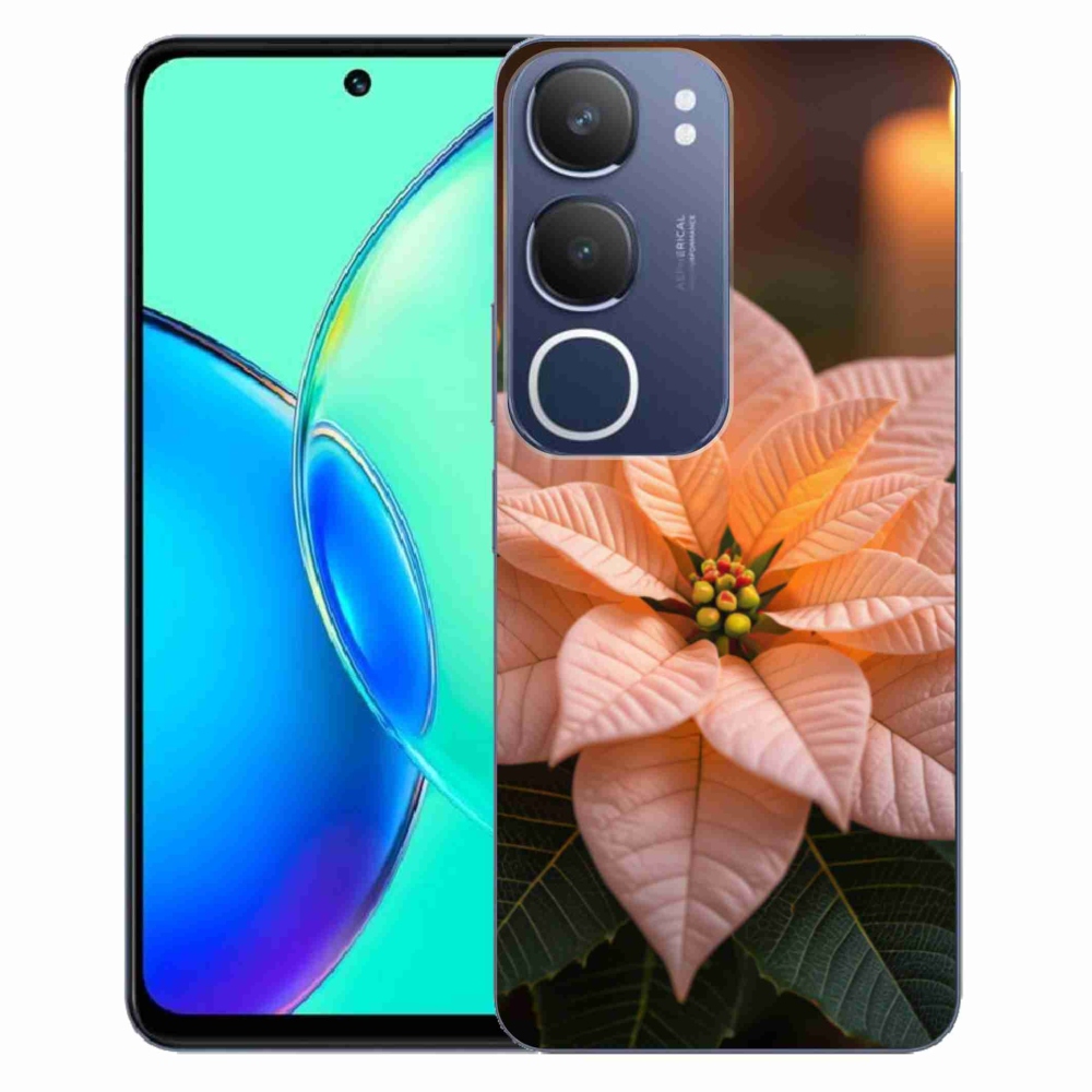 Gelový kryt mmCase na Vivo Y19S - vánoční hvězda