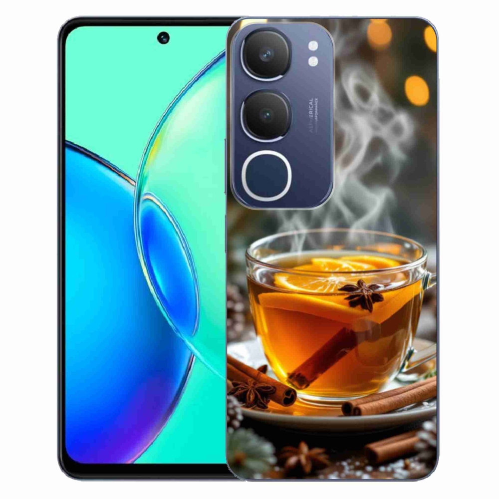 Gelový kryt mmCase na Vivo Y19S - vánoční punč