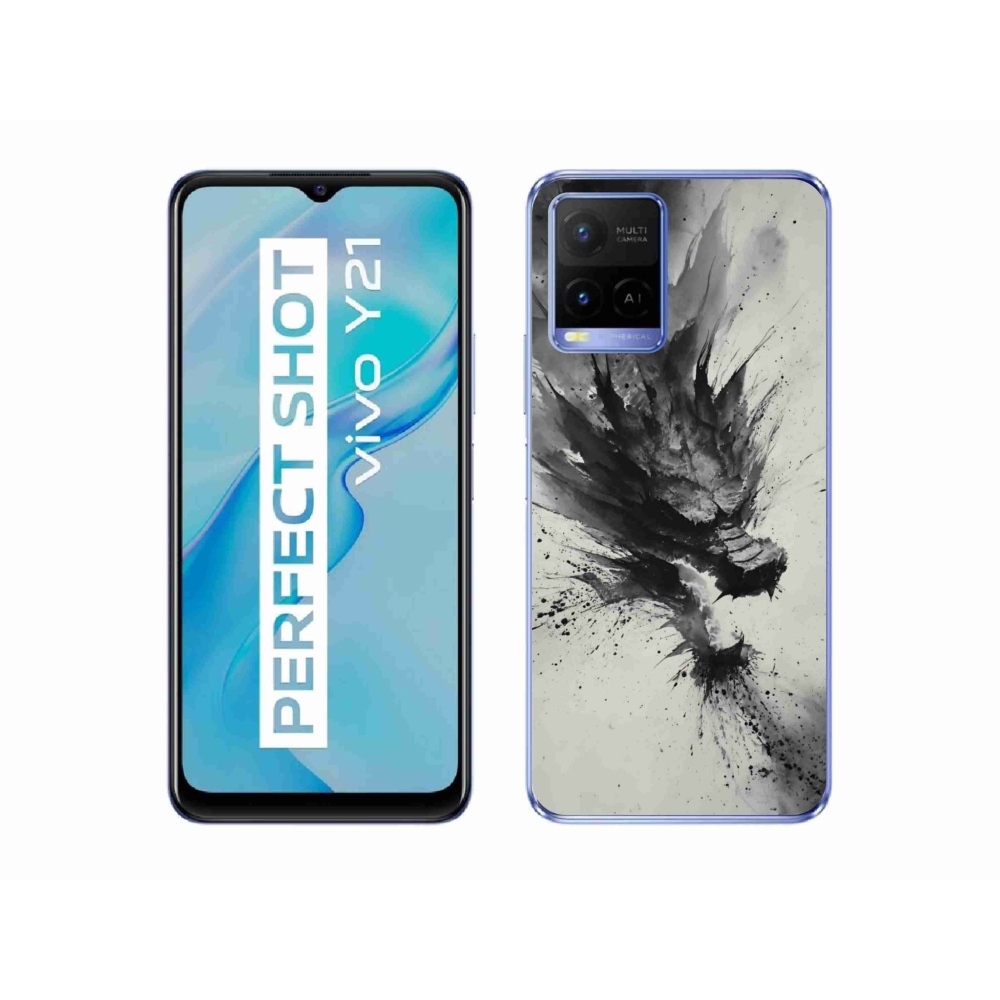 Gelový kryt mmCase na Vivo Y21/Y21s/Y33s - abstraktní motiv 32