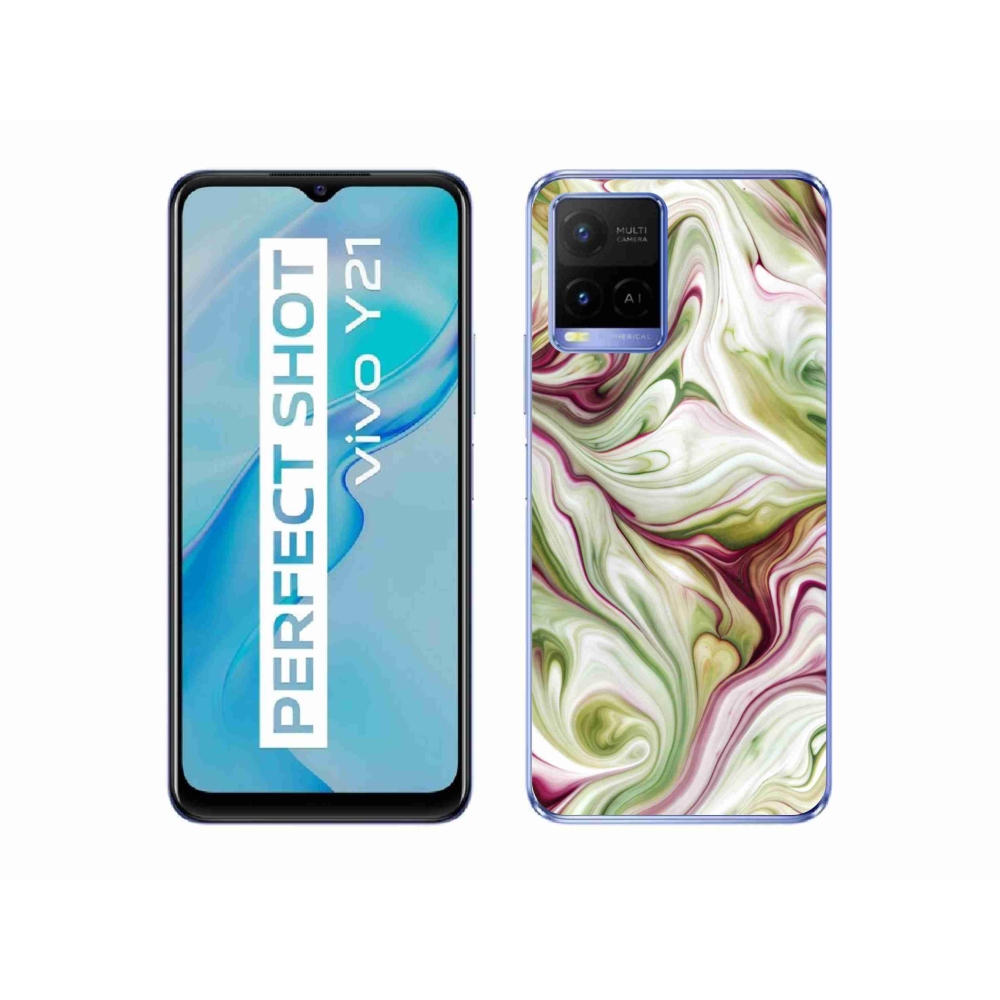 Gelový kryt mmCase na Vivo Y21/Y21s/Y33s - abstraktní motiv 36