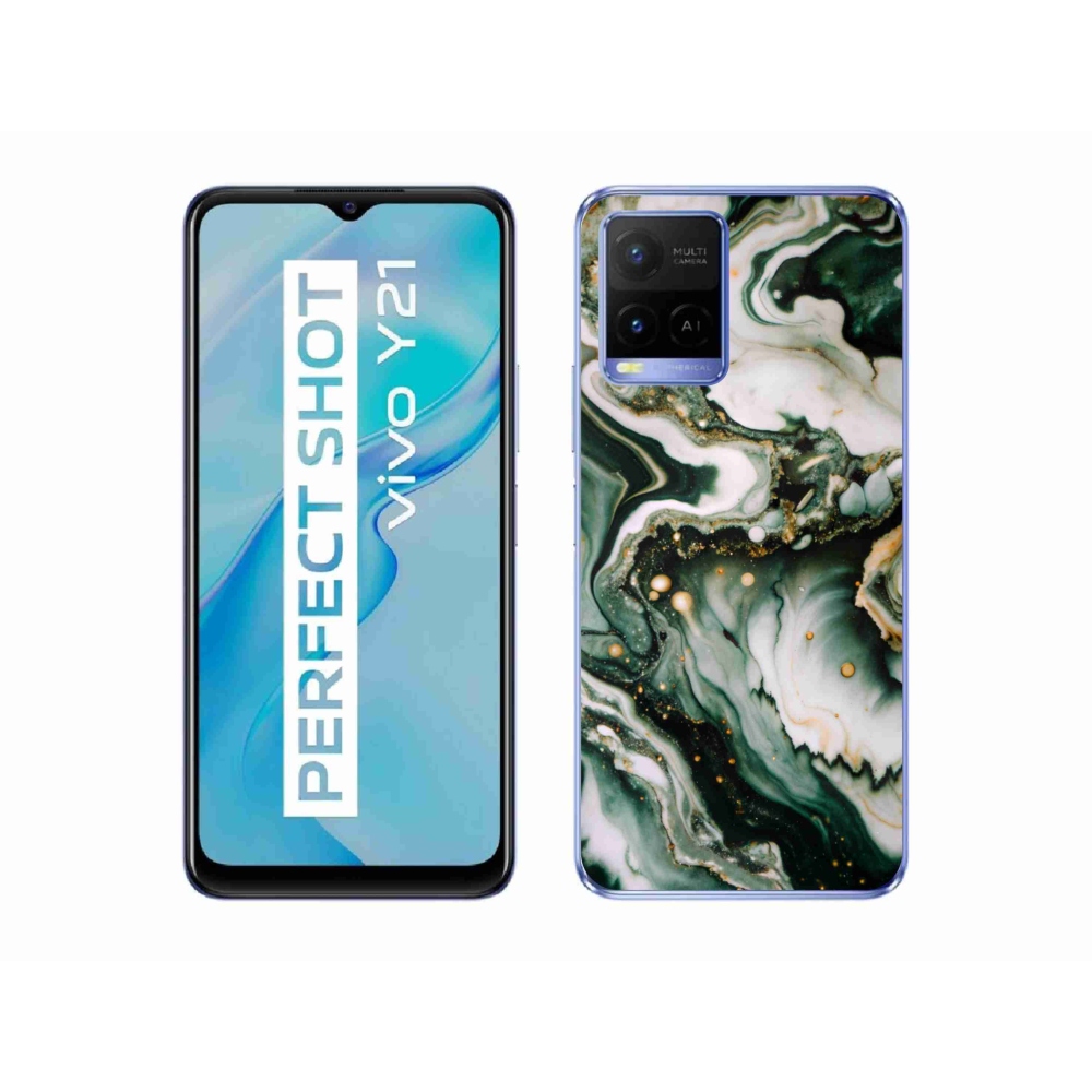 Gelový kryt mmCase na Vivo Y21/Y21s/Y33s - abstraktní motiv 38