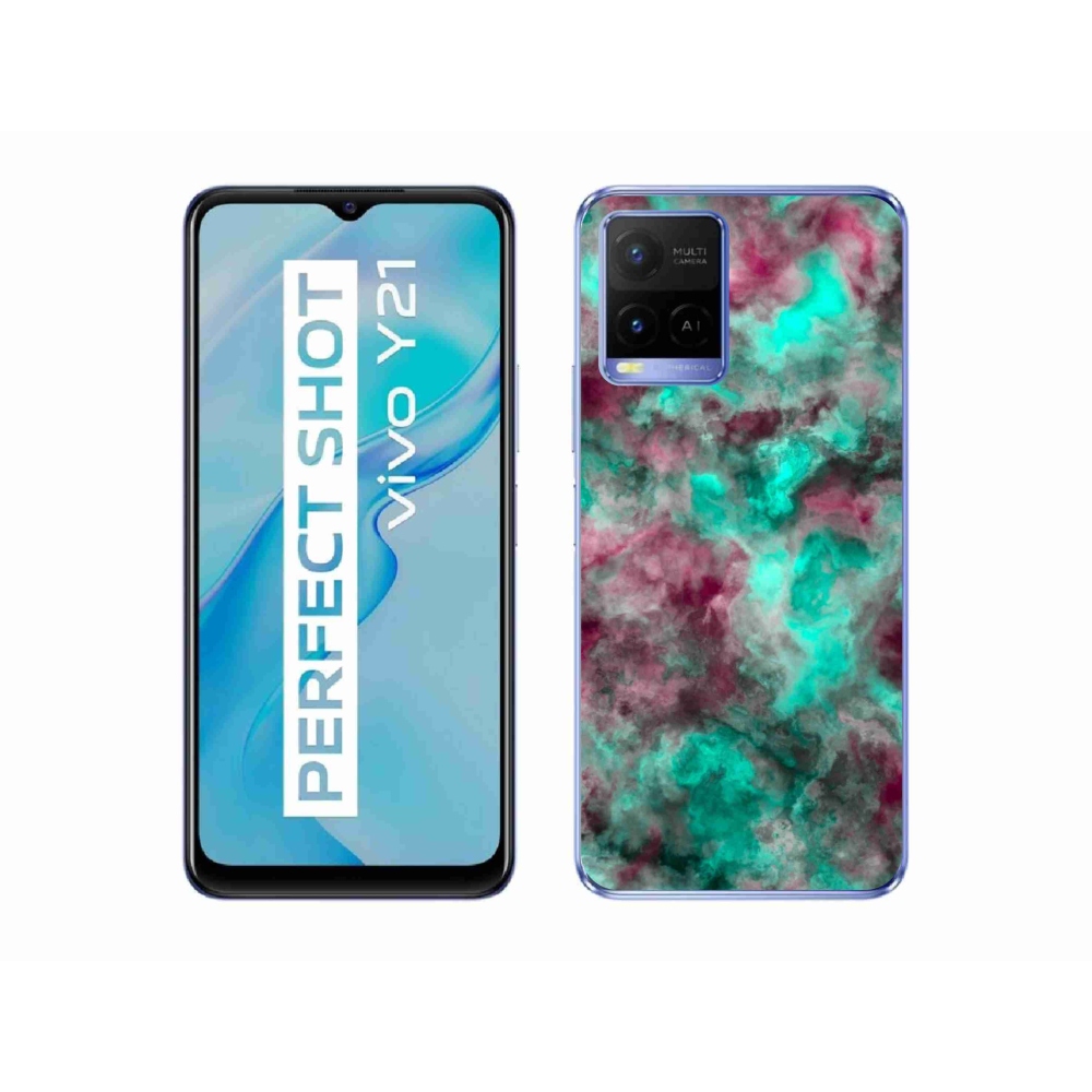 Gelový kryt mmCase na Vivo Y21/Y21s/Y33s - abstraktní motiv 39
