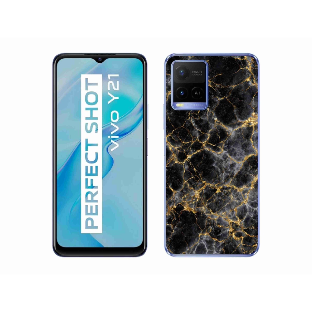 Gelový kryt mmCase na Vivo Y21/Y21s/Y33s - abstraktní motiv 43