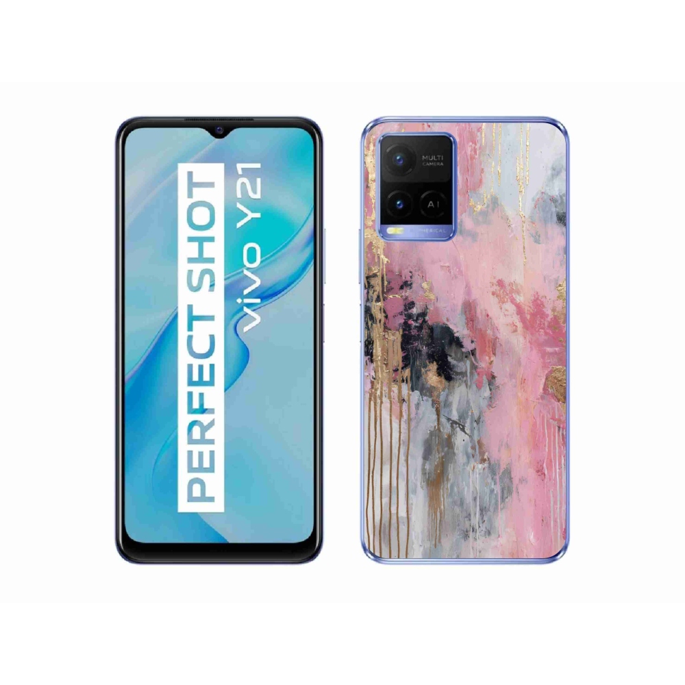 Gelový kryt mmCase na Vivo Y21/Y21s/Y33s - abstraktní motiv 49