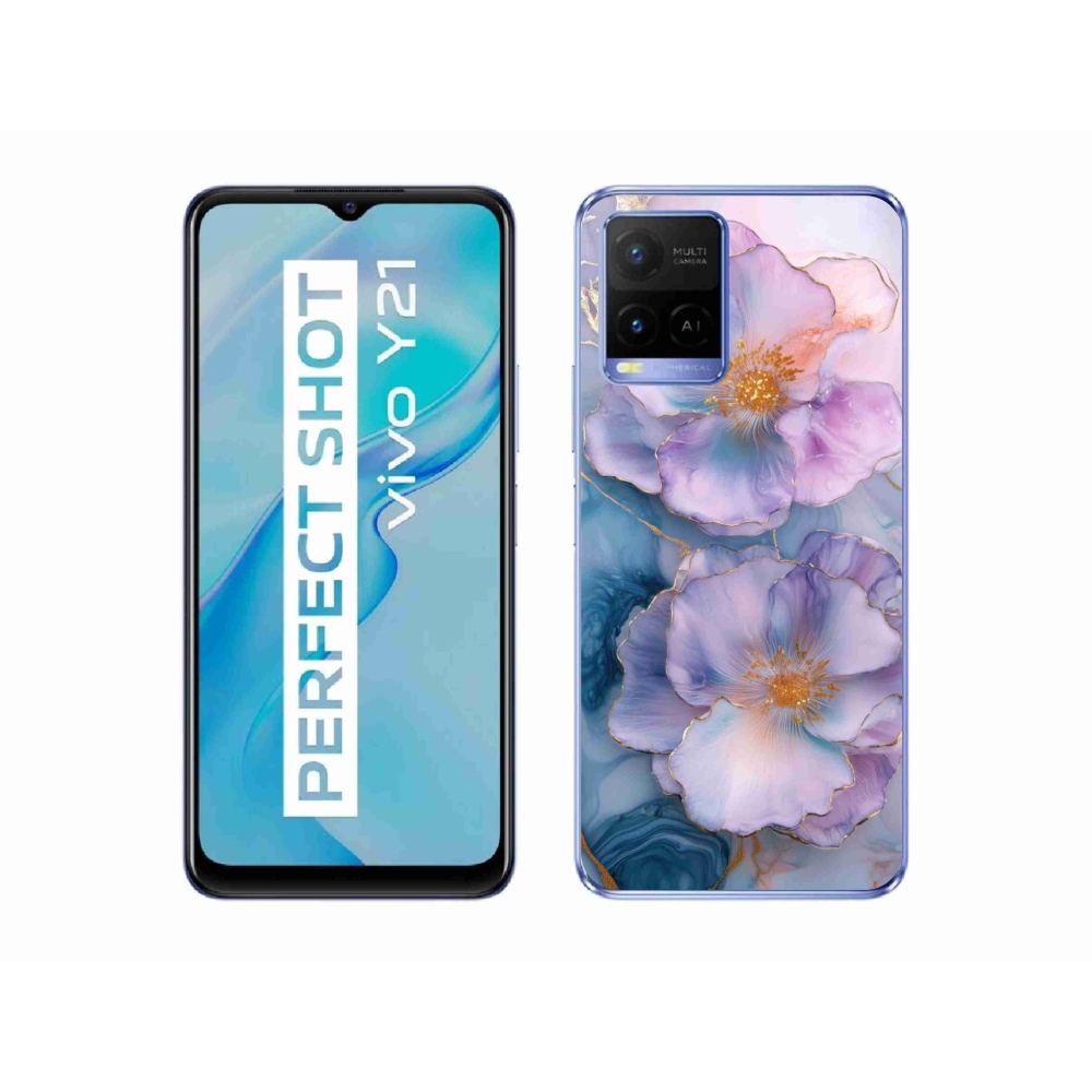 Gelový kryt mmCase na Vivo Y21/Y21s/Y33s - abstraktní motiv 51