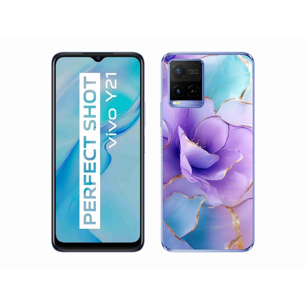 Gelový kryt mmCase na Vivo Y21/Y21s/Y33s - abstraktní motiv 52