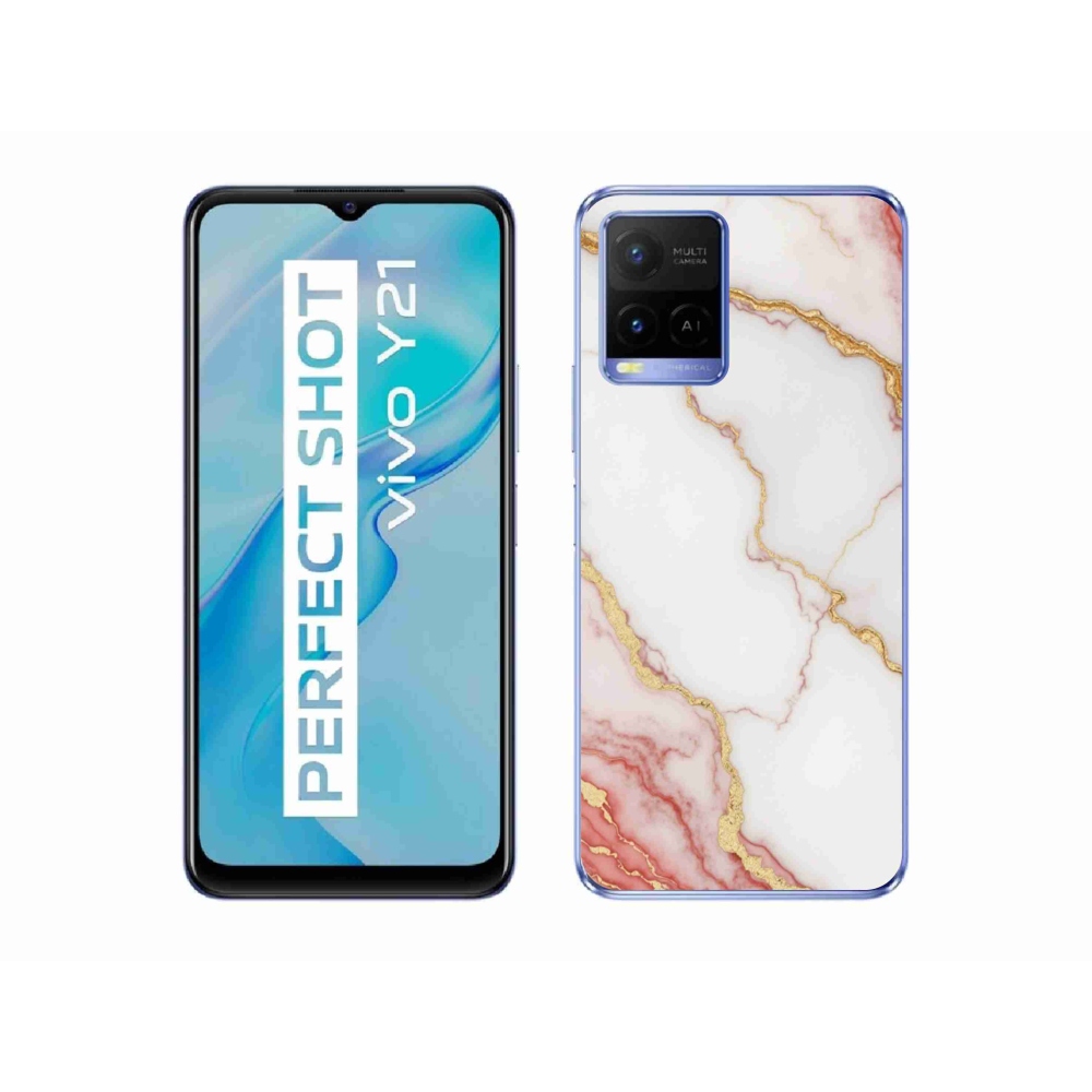 Gelový kryt mmCase na Vivo Y21/Y21s/Y33s - abstraktní motiv 53