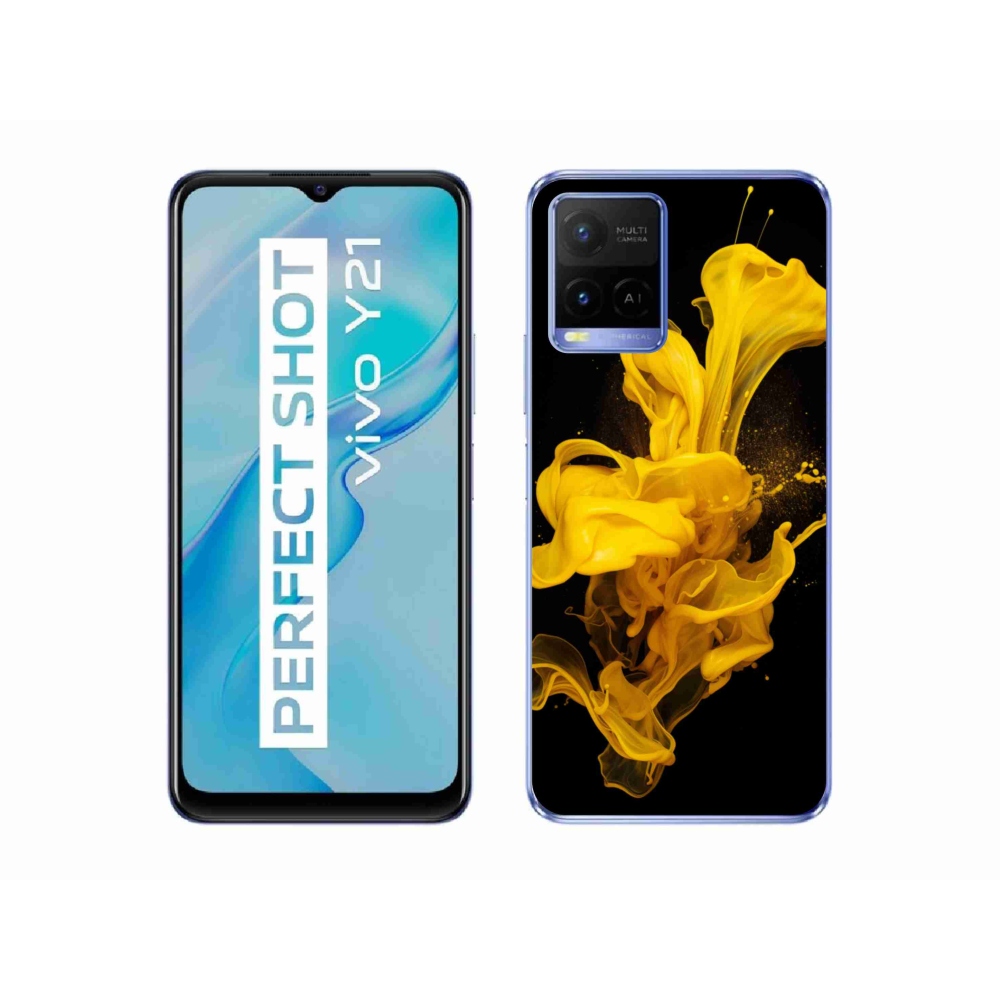 Gelový kryt mmCase na Vivo Y21/Y21s/Y33s - abstraktní motiv 56