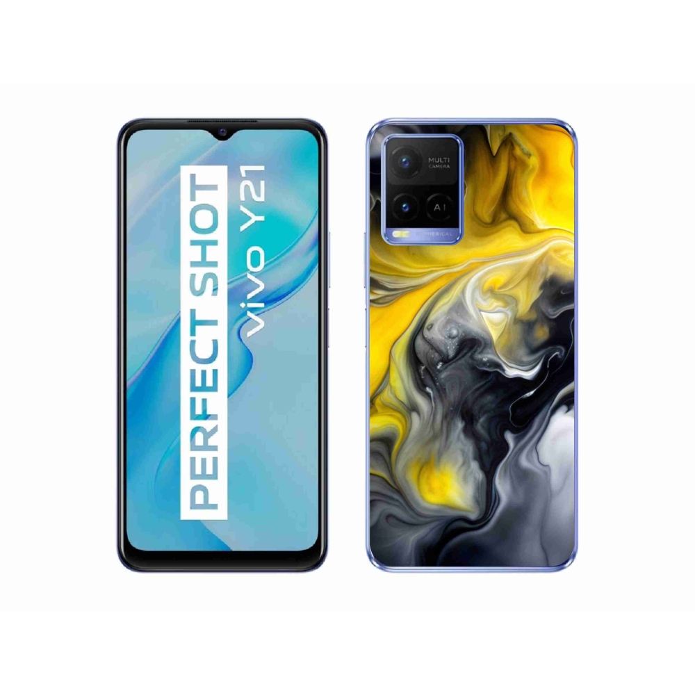 Gelový kryt mmCase na Vivo Y21/Y21s/Y33s - abstraktní motiv 60