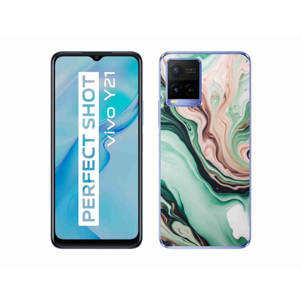 Gelový kryt mmCase na Vivo Y21/Y21s/Y33s - abstraktní motiv 62