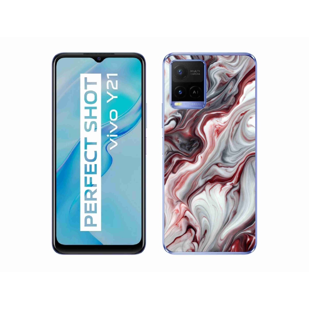Gelový kryt mmCase na Vivo Y21/Y21s/Y33s - abstraktní motiv 64