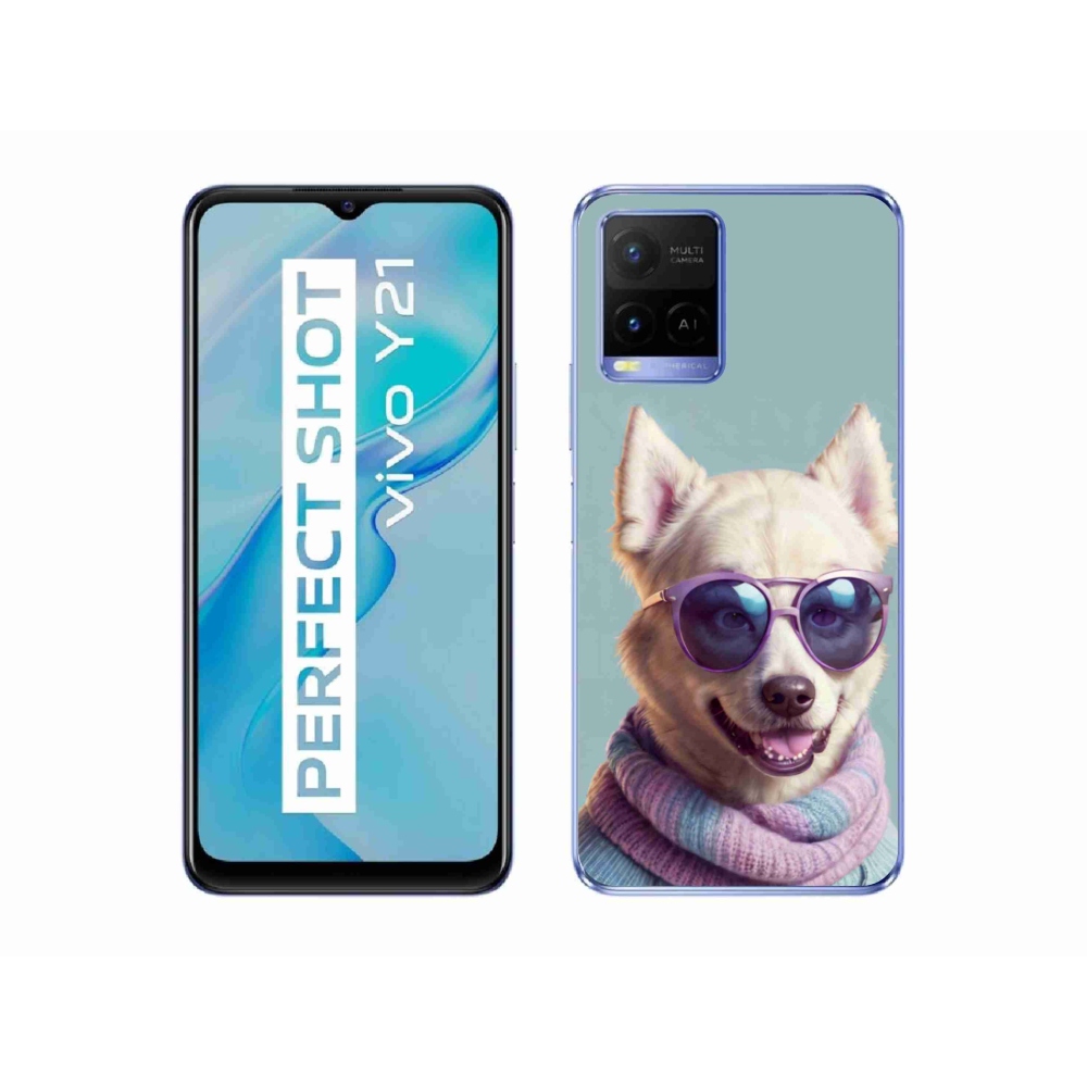 Gelový kryt mmCase na Vivo Y21/Y21s/Y33s - stylový německý špic