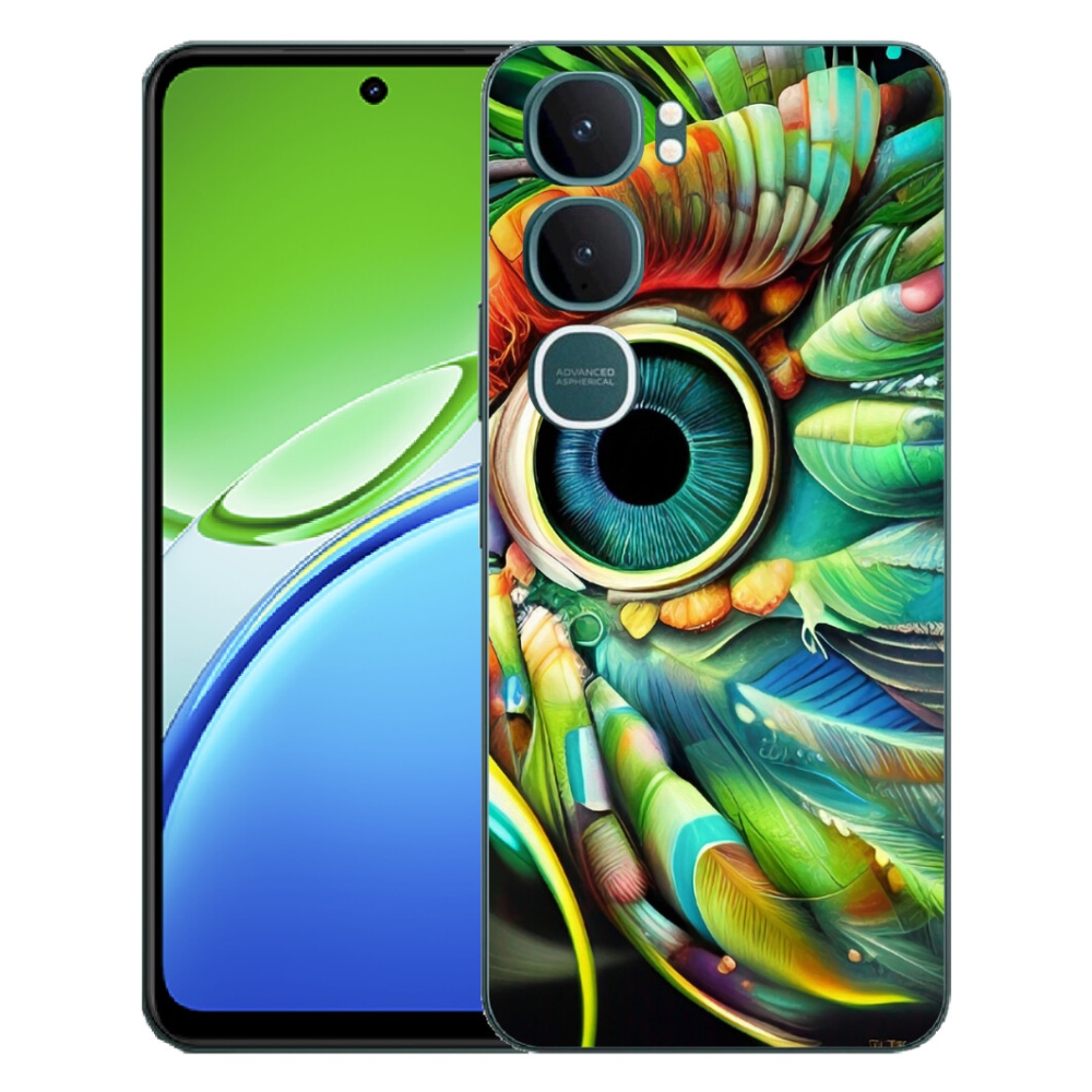 Gelový kryt mmCase na Vivo Y21d - abstraktní motiv 18