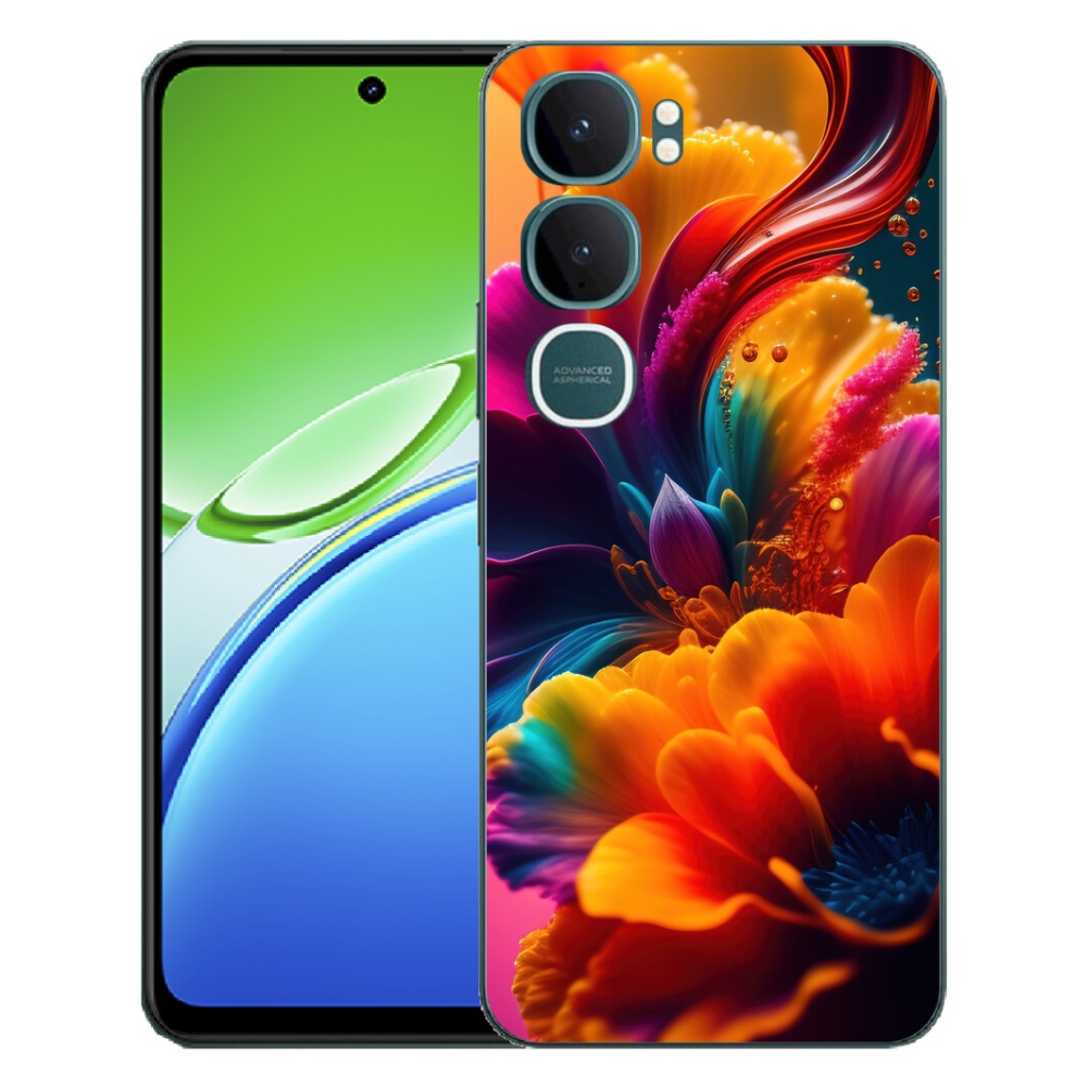 Gelový kryt mmCase na Vivo Y21d - abstraktní motiv 2