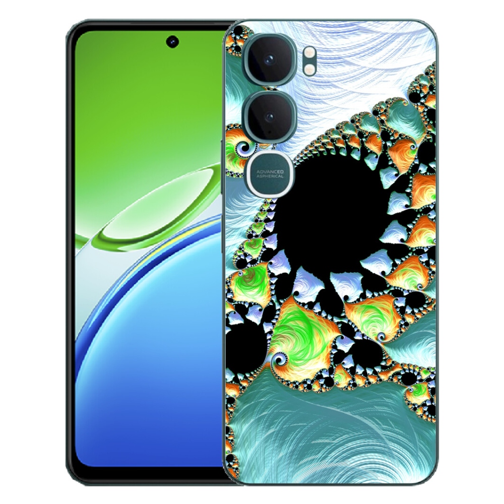Gelový kryt mmCase na Vivo Y21d - abstraktní motiv 21