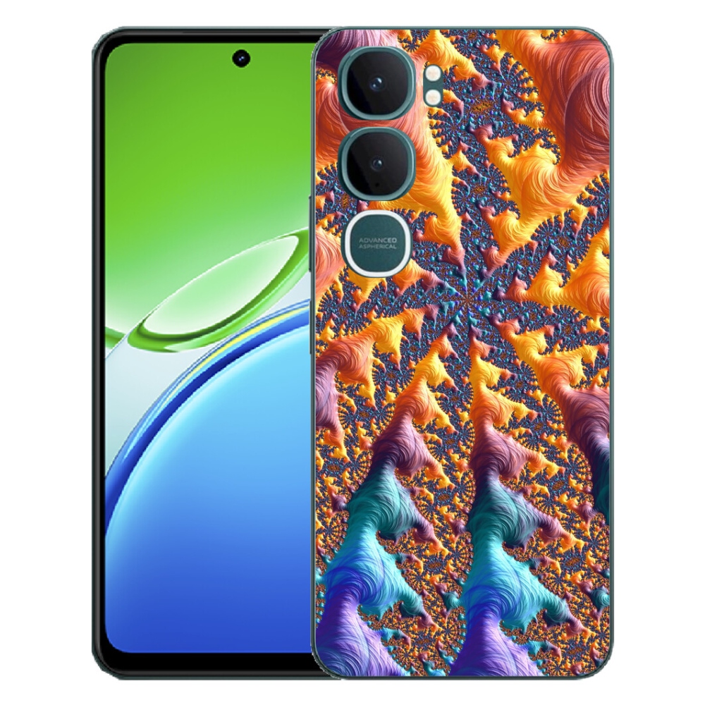 Gelový kryt mmCase na Vivo Y21d - abstraktní motiv 23