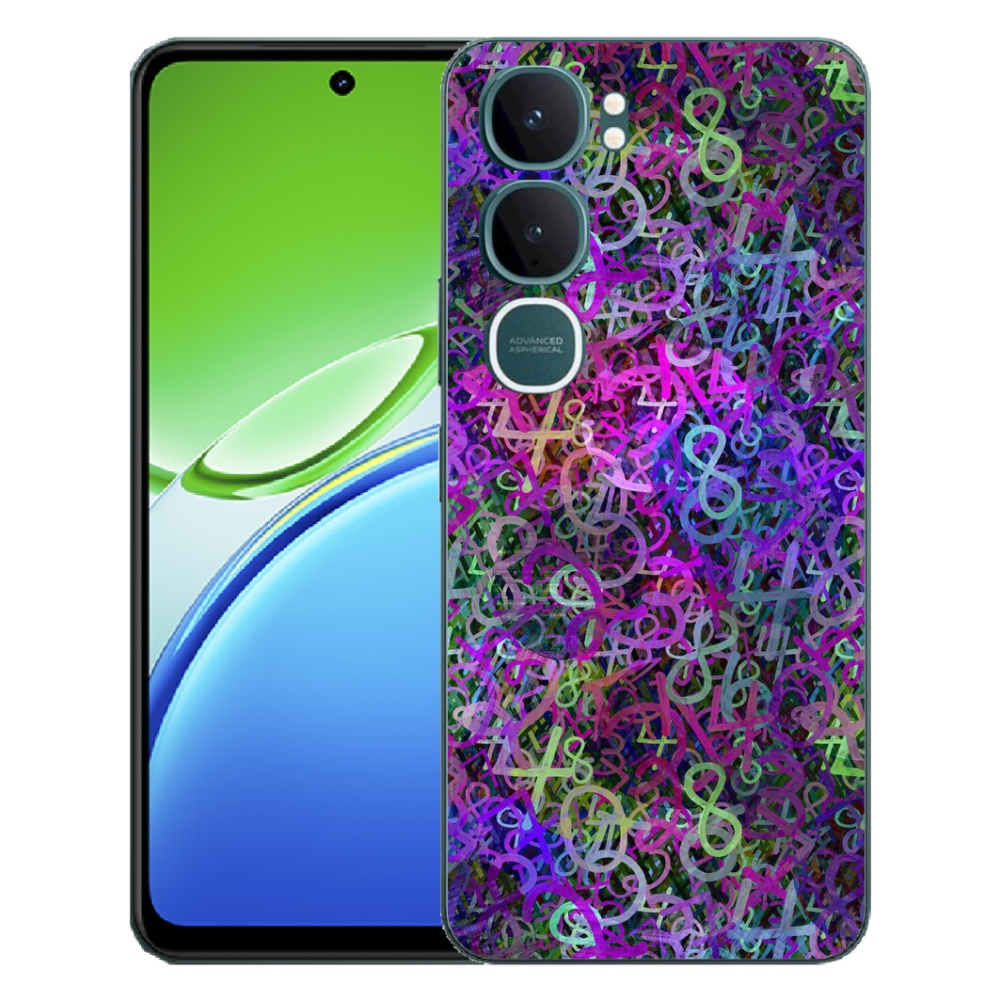 Gelový kryt mmCase na Vivo Y21d - abstraktní motiv 25