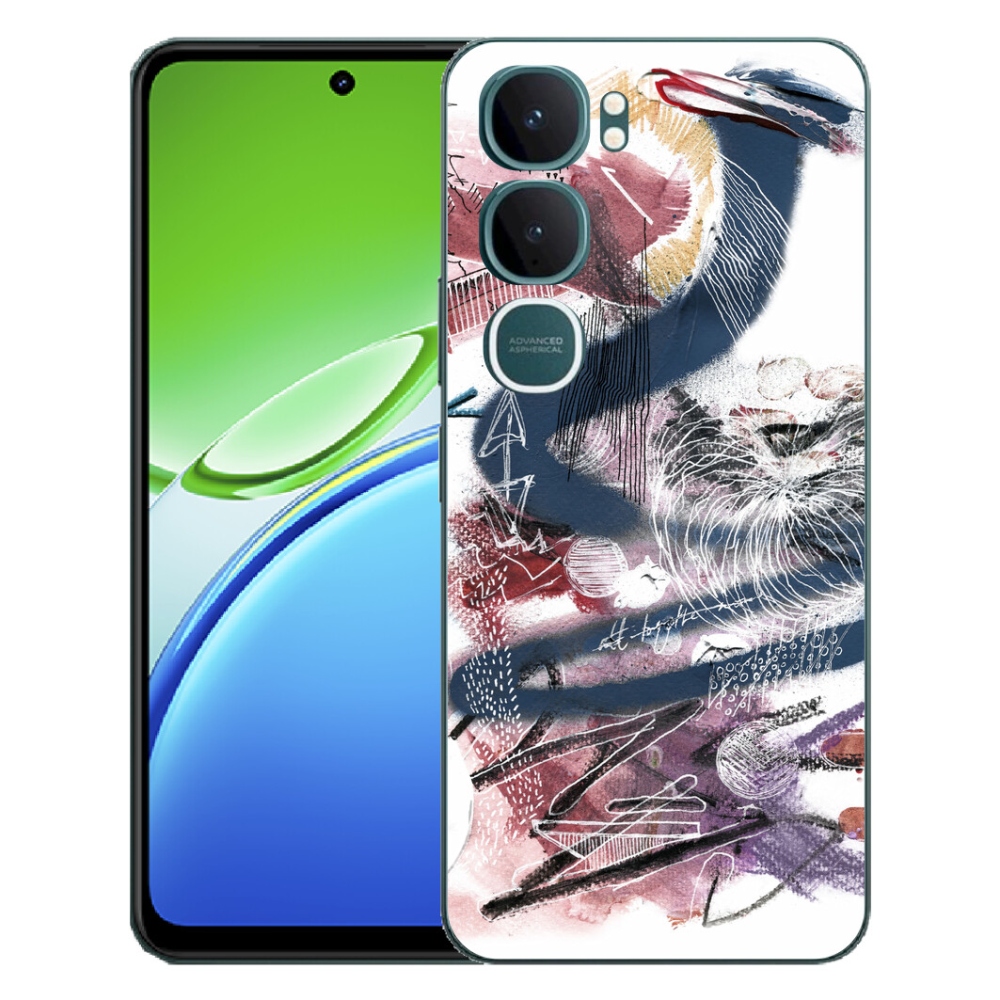 Gelový kryt mmCase na Vivo Y21d - abstraktní motiv 28
